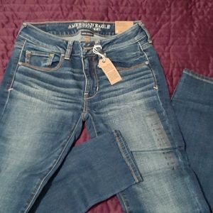 Brand New American Eagle Low Rise Skinny Jeans